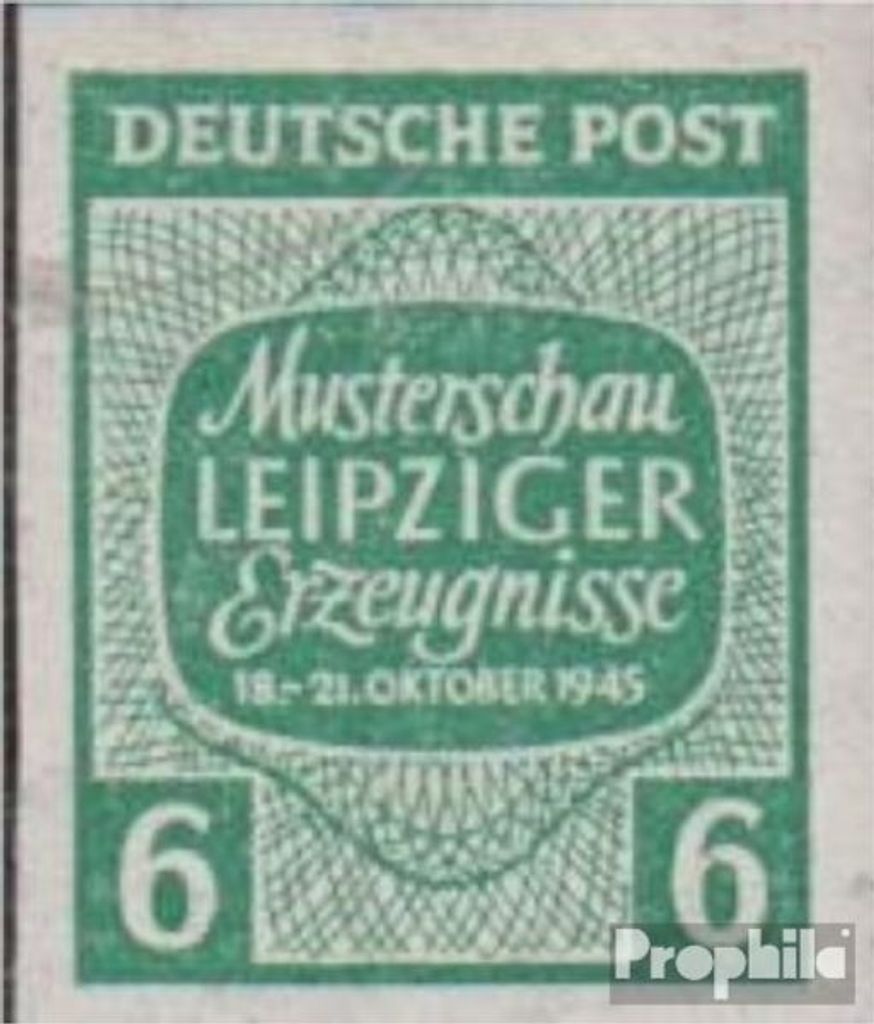 Briefmarken Sowjetische Zone (All.Bes.) 1945 Mi 124X U , Produktbild 