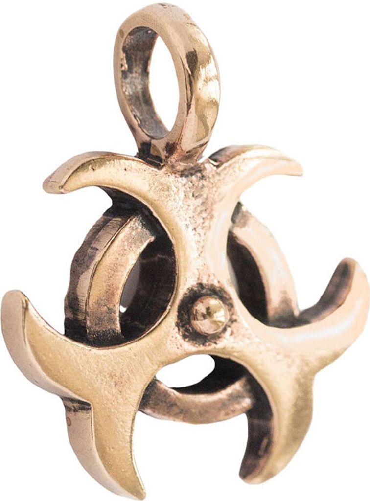 Amulett Celtic Dreiheit Bronze Schmuck