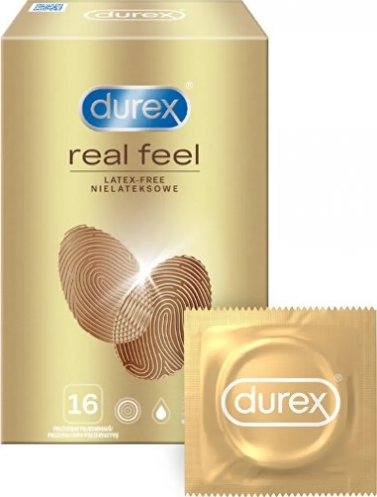 Preservativi Durex Real Feel 16 pz: Migliori Profilattici Anallergici Online