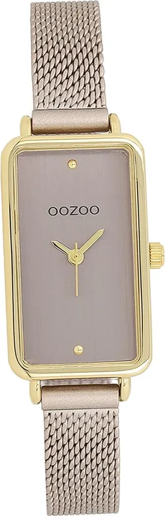 Montre Oozoo femme quartz métal marron taupe Timepieces élégante 3ATM