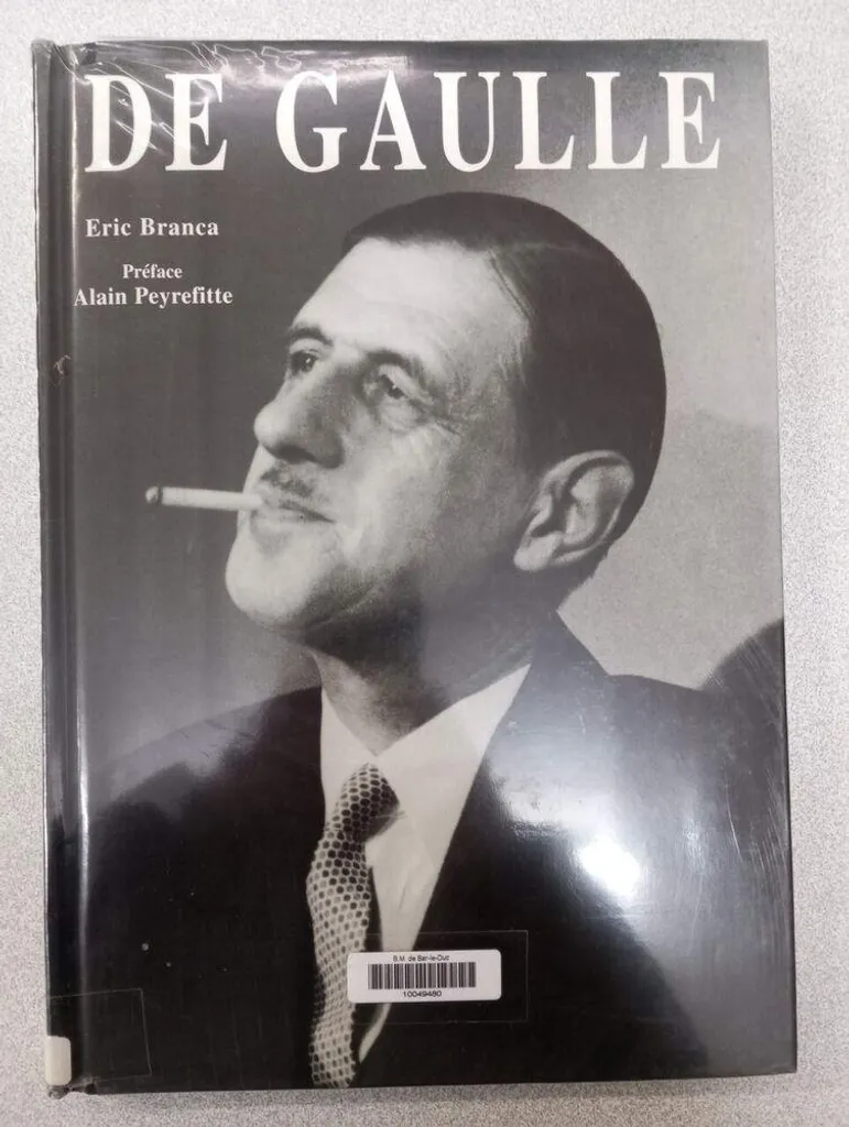 Statue De Gaulle décorative de 30cm pour salon ou bibliothèque d'études