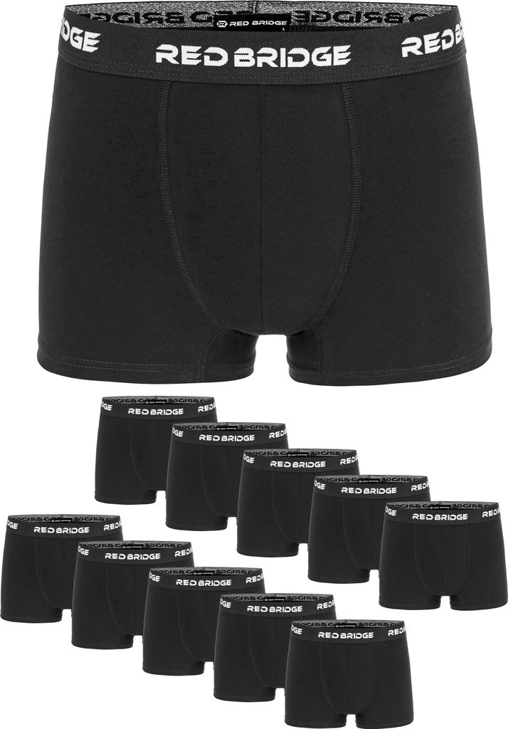 Red Bridge Herren Boxershorts 10er Packung