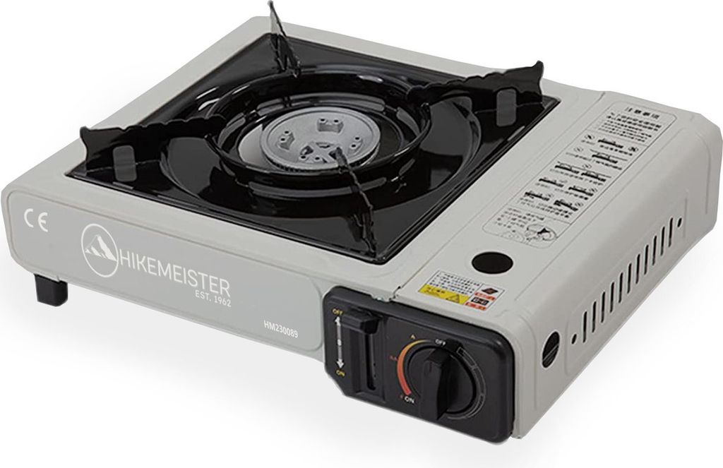 HikeMeister ® Campingkocher Gaskocher Outdoor Grillplatte Produktbild 