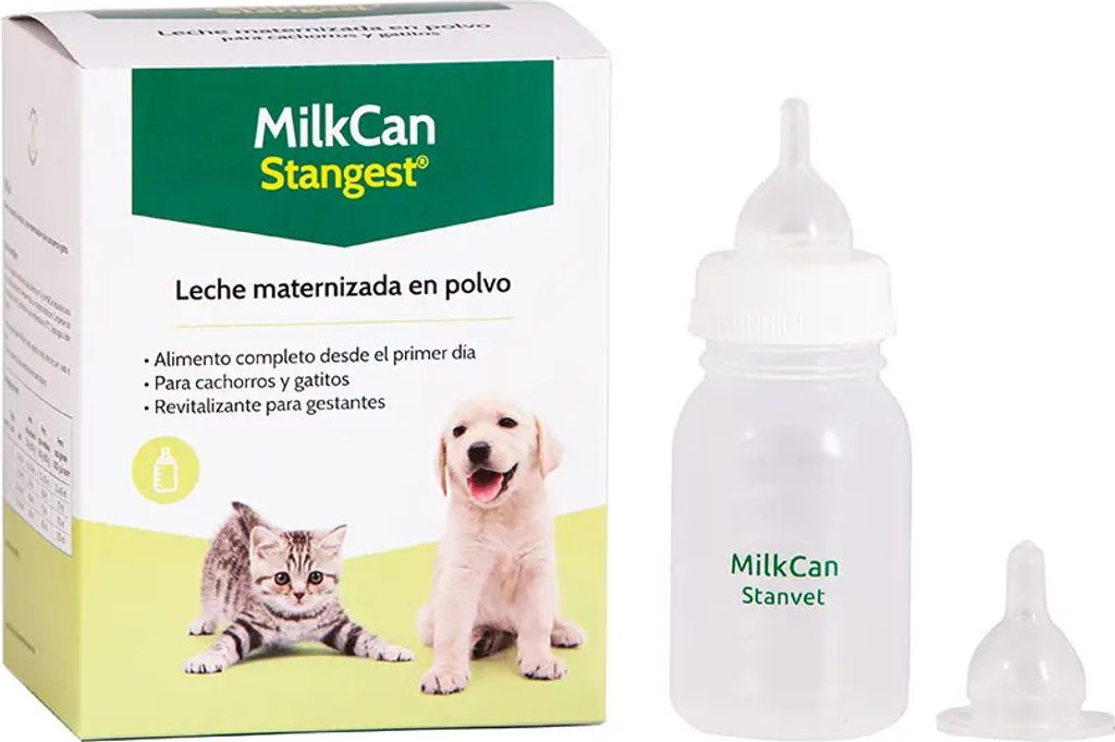 Milchflasche 400 ml, auslaufsicher, für Kühlschrank und Transport
