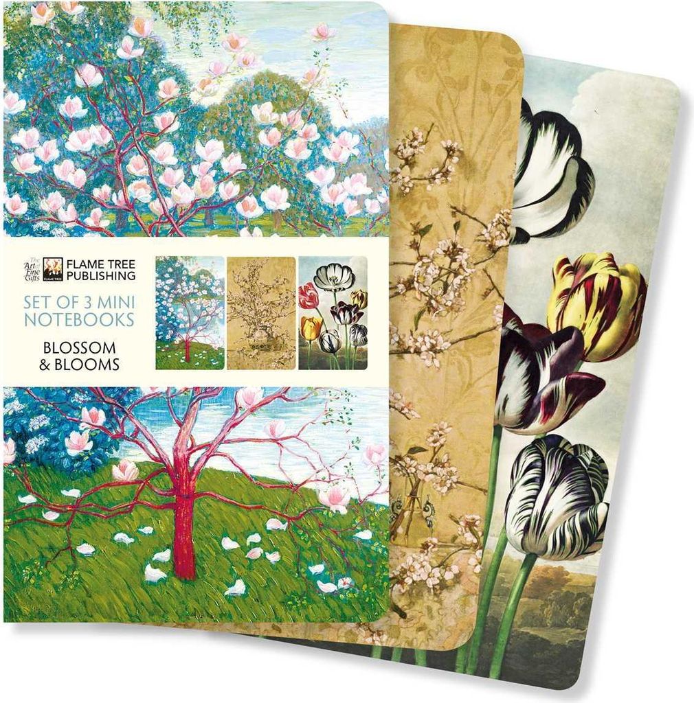 Blossoms & Blooms Set of 3 Mini Notebooks