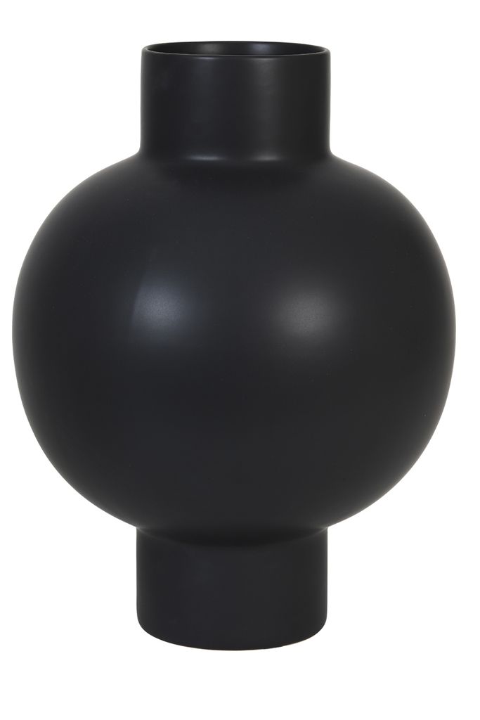Light & Living - Vase Georgina - Schwarz - 34.5x34.5x46cm