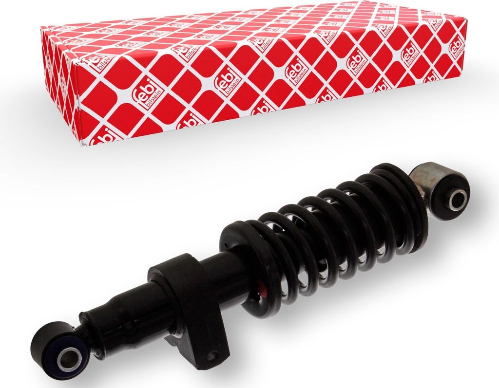 FEBI BILSTEIN Dämpfer Fahrerhauslagerung 40054 Hinten für IVECO EUROSTAR mechanisch 4,8kg