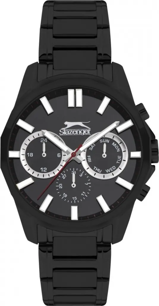 Montre Slazenger SL.09.2300.2.05 Noire avec Bracelet Confort et Design