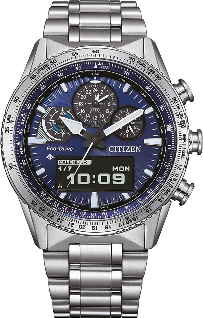 Citizen JV2000-51L Herrenuhr Promaster Sky Eco-Drive Pilot 43mm 20ATM