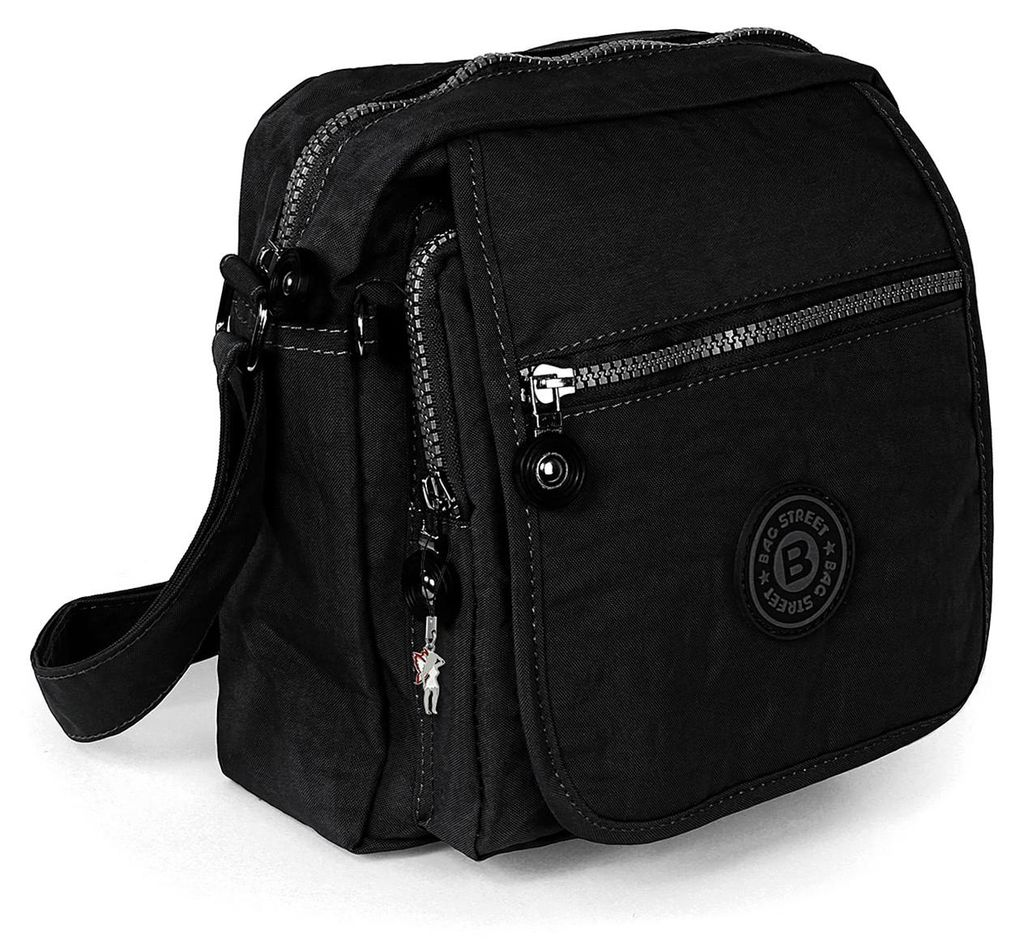 Torba Street nylonowa torebka damska czarna 20x22x10 Zdjęcie produktu 