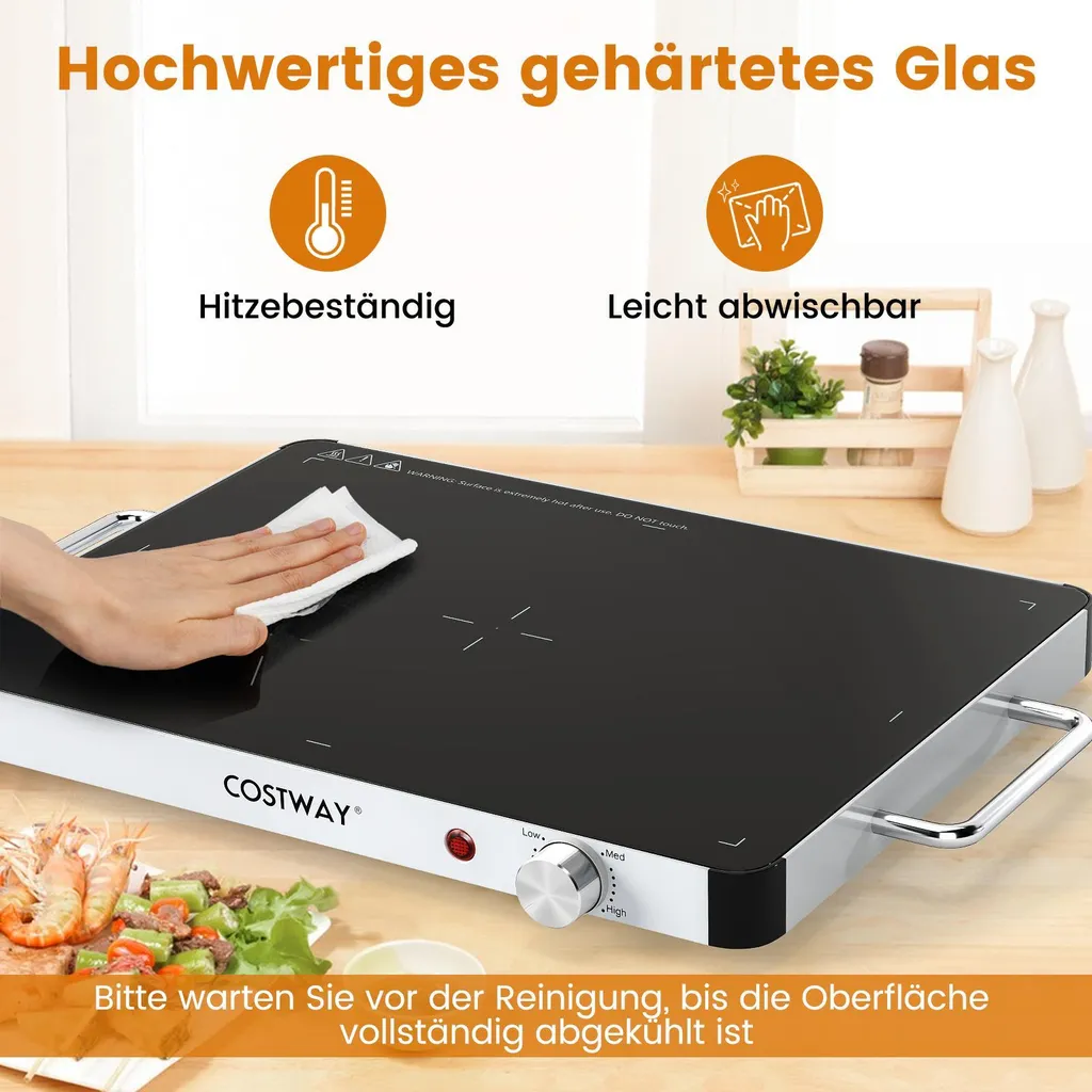 Plaque Chauffante Électrique : Finis les Plats Froids sur la Table - 7