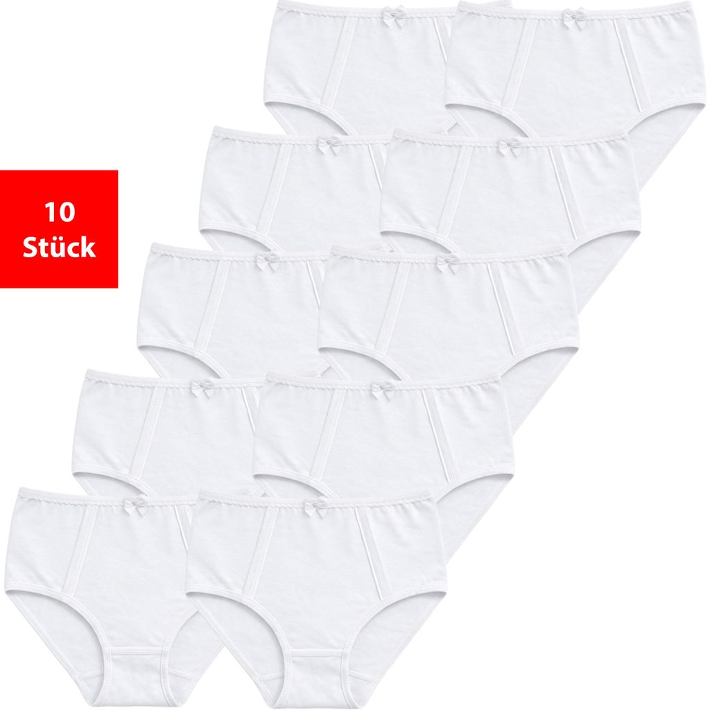 Taillenslip Taillenslip Damen Baumwolle Stretch 5er & 10er Produktbild 