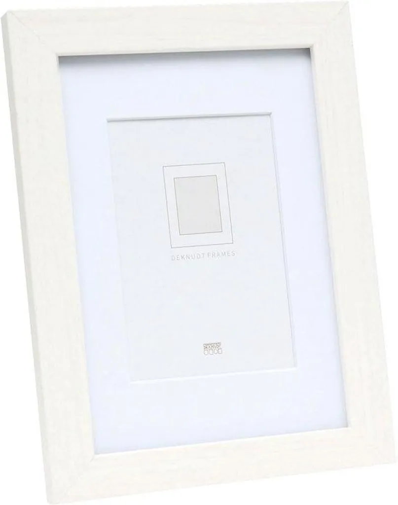 Cadre bois blanc 65x45 cm - Encadrement anti-poussière pose facile
