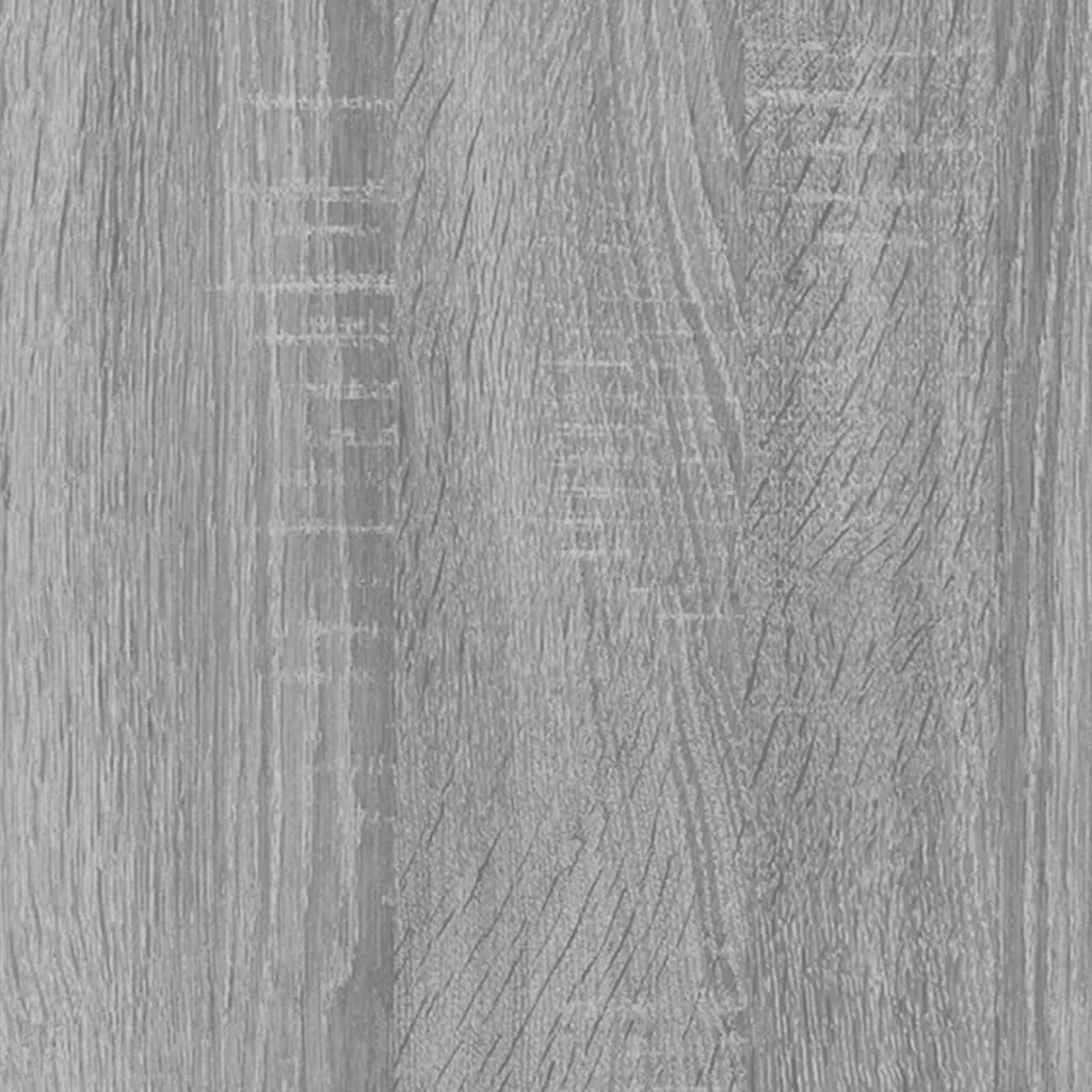 Cassettiera SYFAX™ Grigio Sonoma Legno Multistrato Ruote Salvaspazio Casa - 7