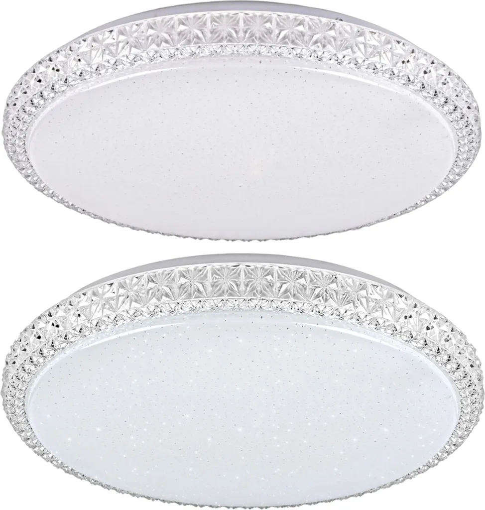 Plafonnier design IRINA Polux 310767, LED dimmable et télécommande IR - 3