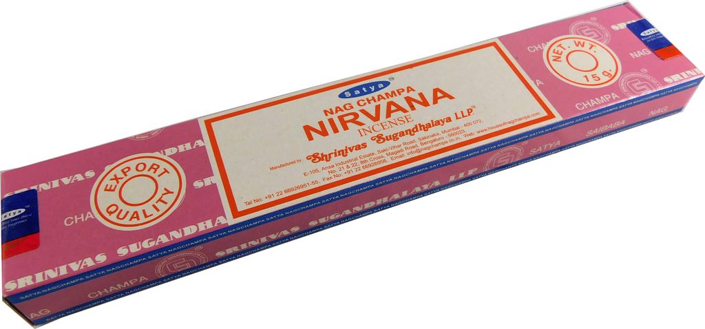 Satya Räucherstäbchen 15g, ca 15 Sticks Nirvana Produktbild 