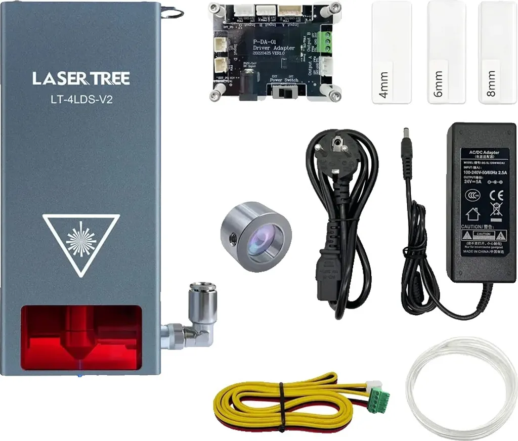 Tête laser de gravure 20W puissance optique pour machine CNC et découpe