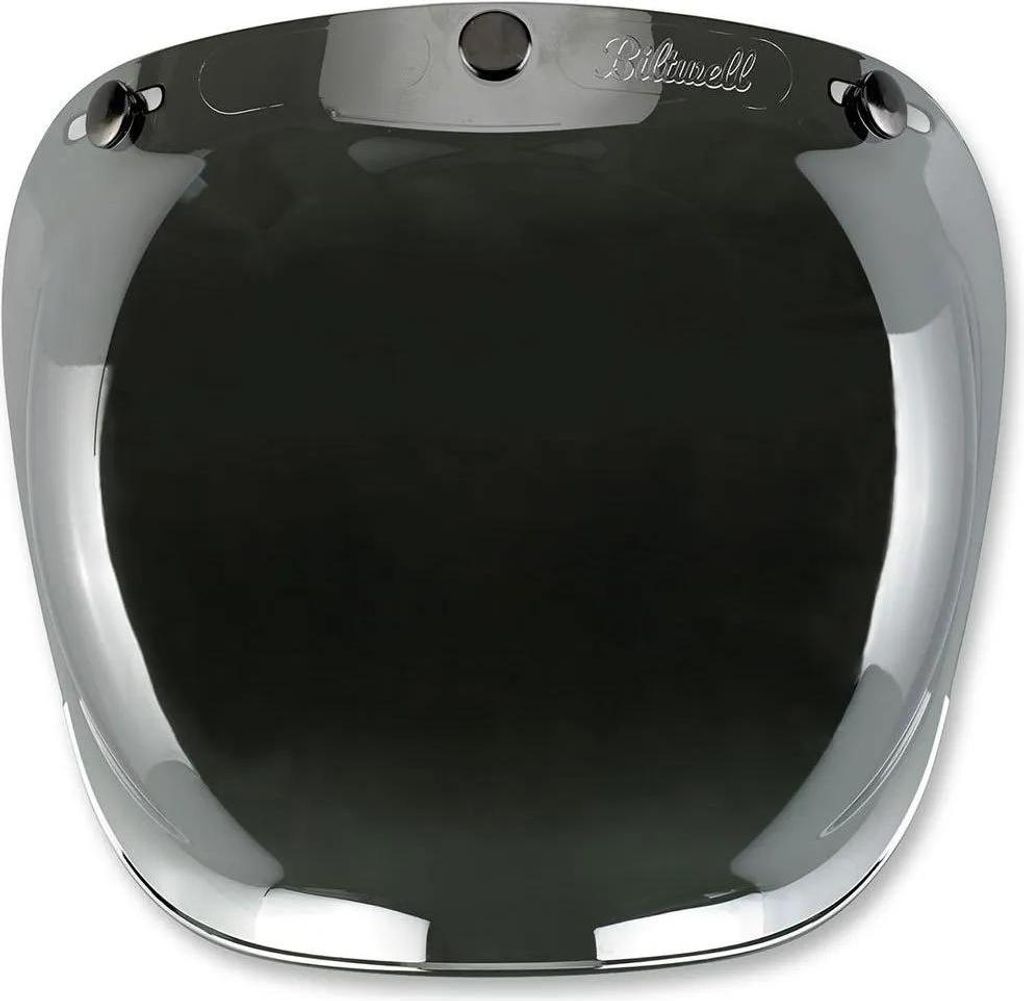 Biltwell Gringo S Bubble Antibeschlagscheibe Schwarz Schwarz One Size