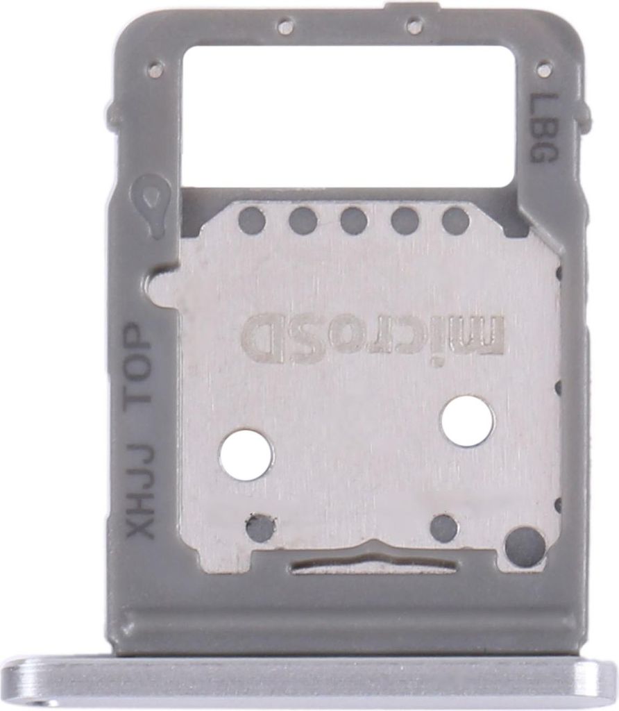 SIM + SD Karten Halter für Samsung Galaxy Tab S8 Ersatzteil Silber