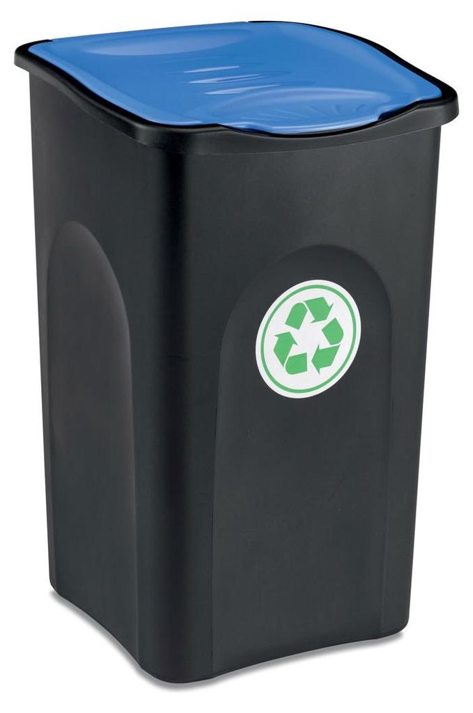 Stefanplast 70652, 50 L, Štvorec, Čierna, Modrá, Manuálne, Obrázok produktu 
