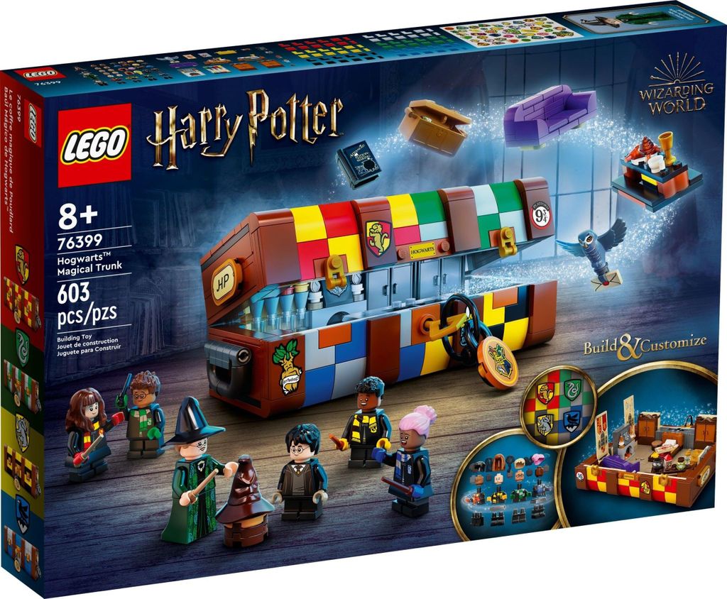 LEGO 76399 Harry Potter Valises magiques Poudlard avec Image du produit 