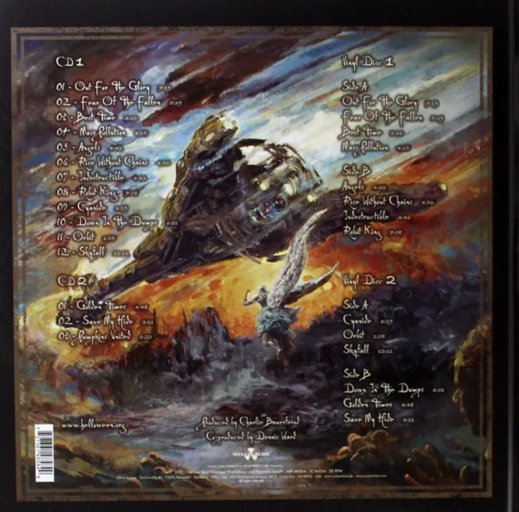 Coffret Collector HELLOWEEN - Double Vinyle 2LP et Double CD Earbook - 4