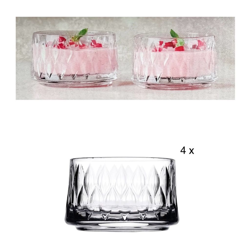 Saladier En Verre Transparent Pour Fruits Et Desserts - Pour La Maison