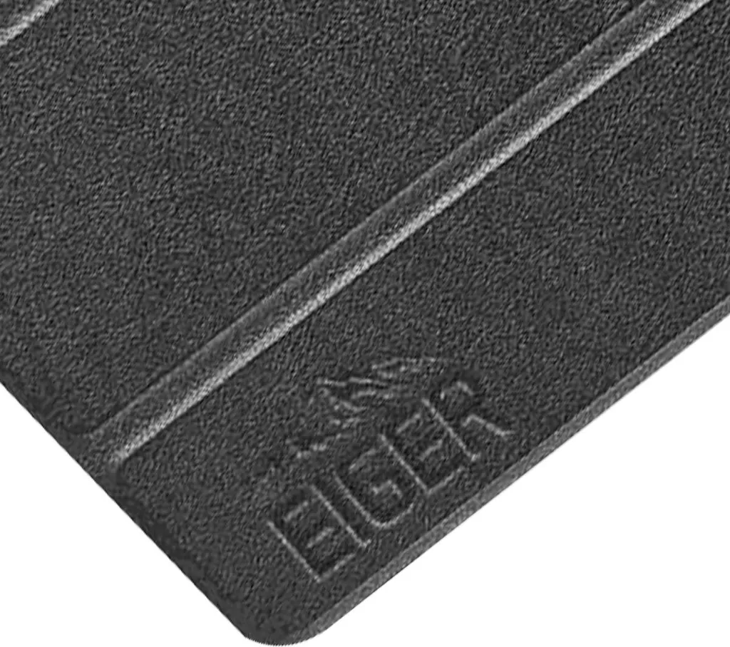 Étui Galaxy Tab A9 noir Eiger avec support réglable et fermeture aimantée