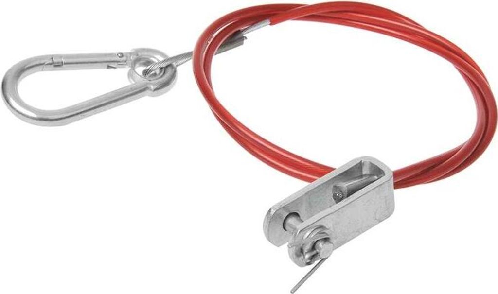 ProPlus bremszug für Auflaufbremse 100 cm rot mit Gabel Produktbild 