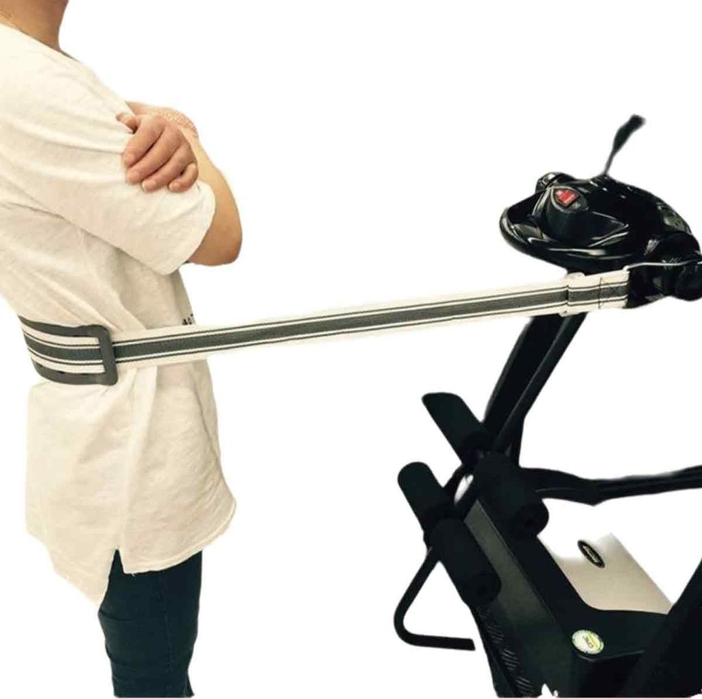 Laufband Universal-Massagegürtel mit Eisenring und Eisenschnalle, Vibrationsgürtel, Universal-Taillen-Schönheitsgerät, Vibrationsmassagegürtel