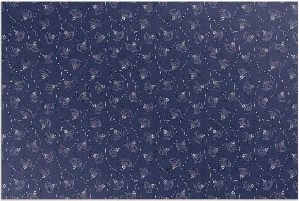 Ginkgo-Blätter im Vintage-Boho-Stil – Vinylteppich – 140x210 cm – Outdoor Teppich – Terrasse – Wetterfest – Modern