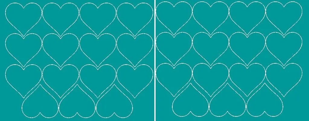 516 adesivi a forma di cuore con strass per il viso, in acrilico, per manicure, San Valentino, scrapbooking, fai da te