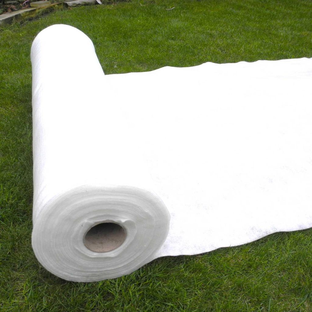Florade® Drainagevlies 200g/m² | Trenvvlies | wasserdurchlässig, UV- bestendig, plantenverdraagzaam, biologisch afbreekbaar | Perfecte grip voor de bodemstructuur