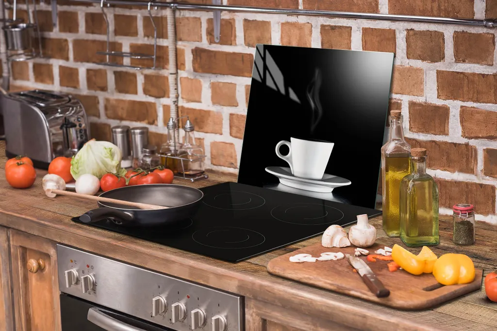 Protezione Vetro Temperato 50x52 Caffè - Copripiano Professionale - 6