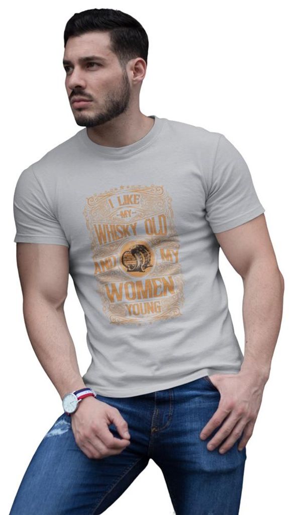 D&B Uni Polo ST00031 Whisky Old Grau-Größe 5XL