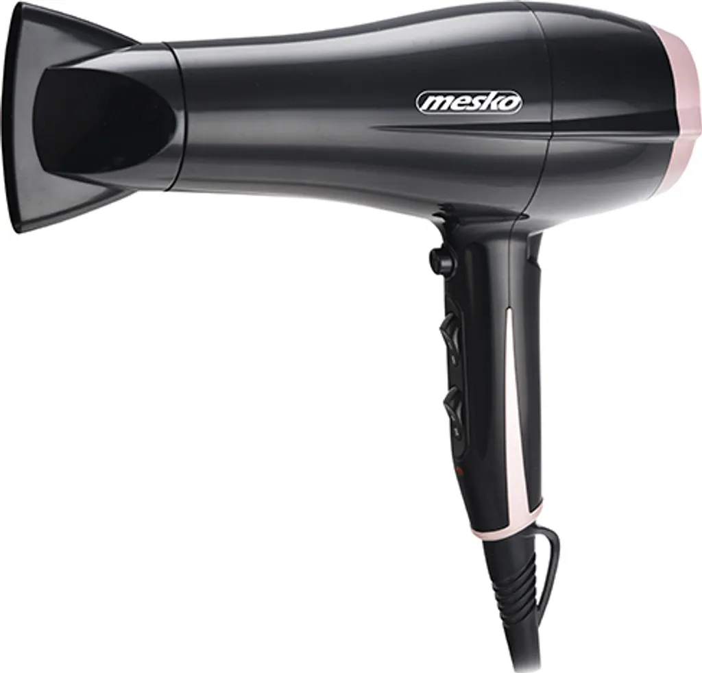 Phon Mesko MS 2249 2000W Nero Rosa | Asciugatura Rapida e Sicura