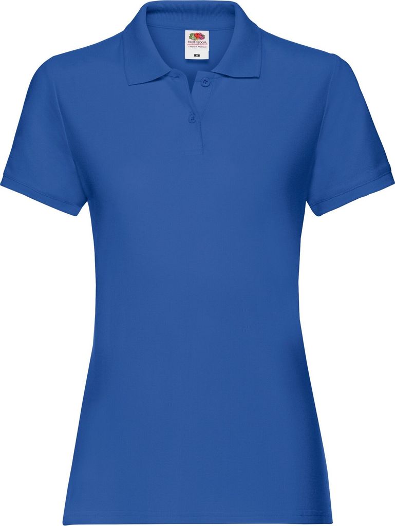 Fruit of the Loom - "Premium" Poloshirt für Damen RW8418 (S) (Königsblau)