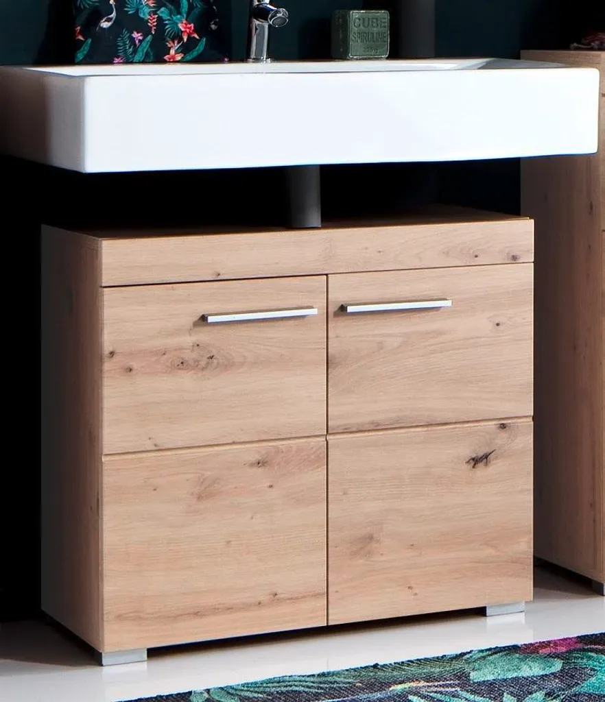 Mobile Bagno Rovere Nodoso Amanda Trendteam 60x56x34 cm Design - 23