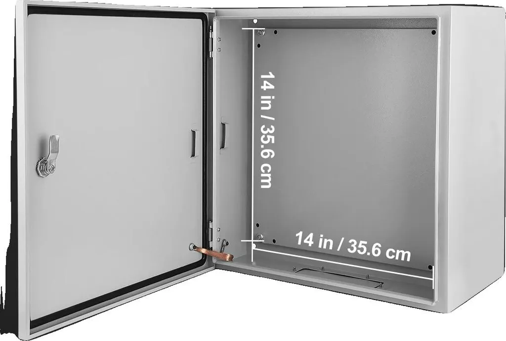 Boîtier électrique IP66 ultra-étanche 16x16x8 pouces montage sécurisé