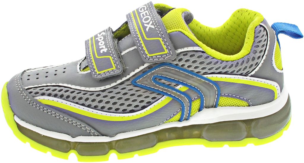 Geox Android J0244C014BUC0666 (33/grey-lime) Produktbild 