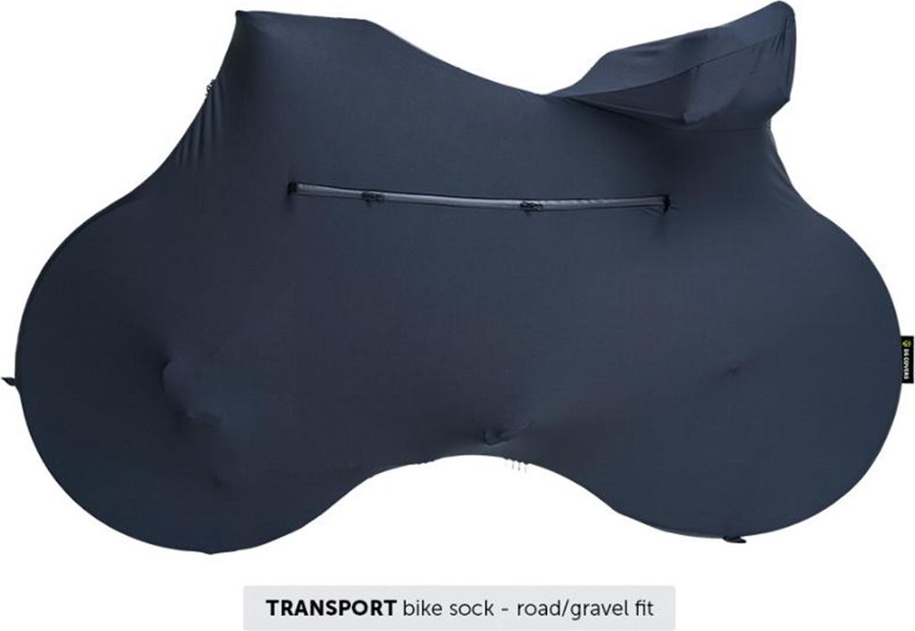 DS COVERS Fahrrad-Socke TRANSPORT RACE/GRAVEL  schwarz Produktbild 