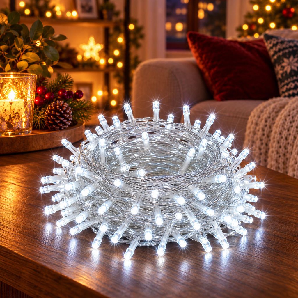 20M 200LEDs 8 režimov rozprávkové svetlá napájanie, Obrázok produktu 