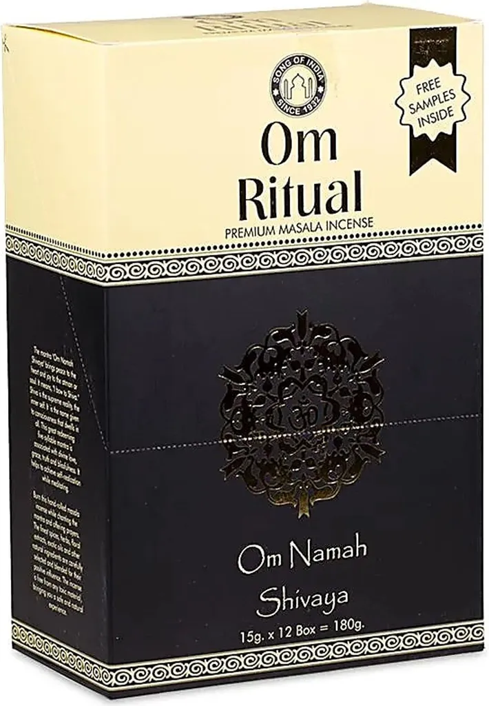 Encens Naturel Masala Om Rituel 15g - Parfum d'Ambiance Artisanal Zen