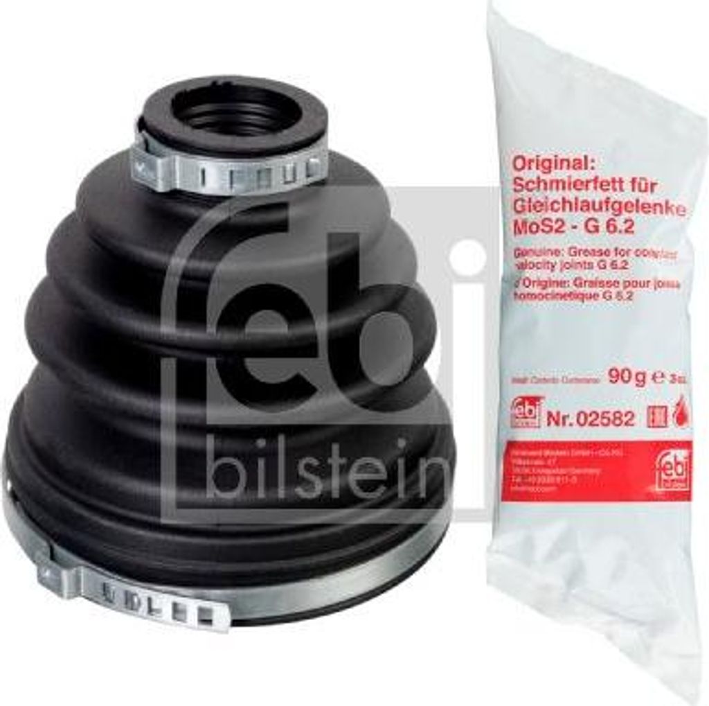 FEBI BILSTEIN 176933 Manschettensatz, Antriebswelle OE 1446086 kompatibel mit Focus, Qashqai, Kadjar, S60, S80, V60, V70