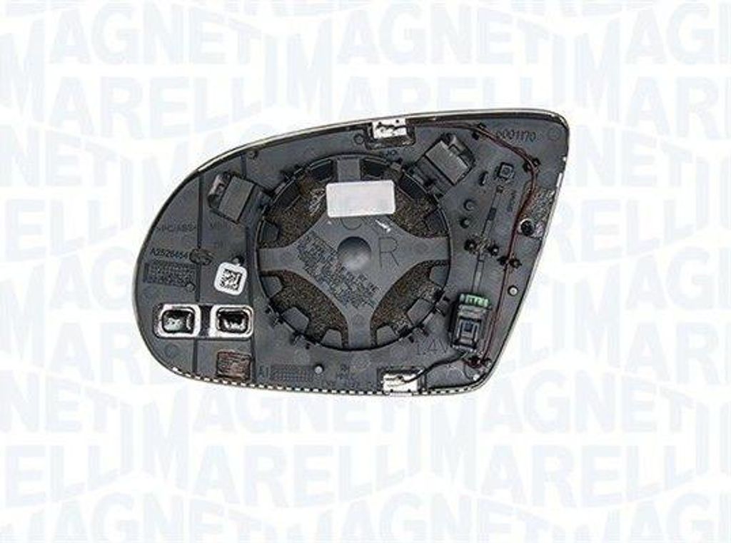 MAGNETI MARELLI 182209015400 Spiegelglas, Außenspiegel OE 4H0857536D kompatibel mit A8 4H