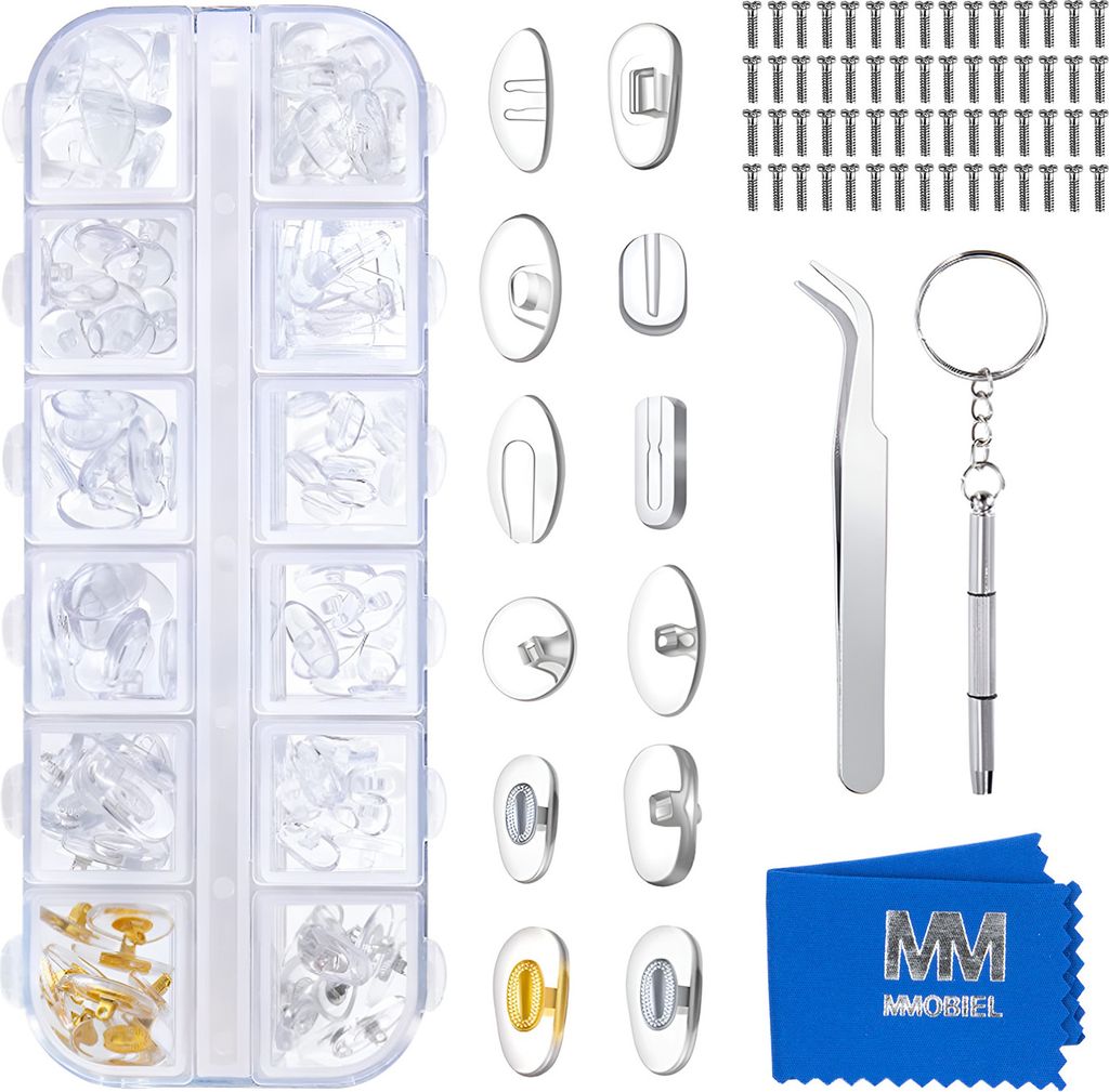 Brille Nasenpads [60 Paar]  – Brillen Reparatur Set – Produktbild 