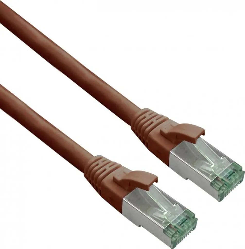 Cavo Rete Helos Cat 6a GRS Marrone 363767 | Design e Velocità
