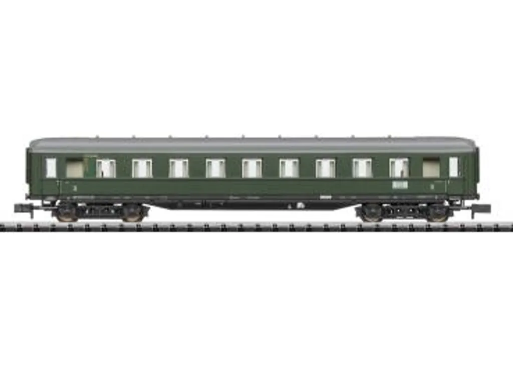 Wagon de train rapide DB 3ème classe Minitrix 18486 avec détails