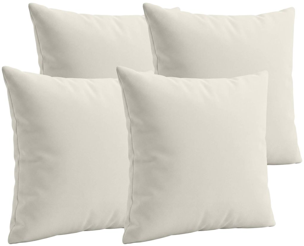 CLP Kissenbezüge 4er Set 45x45 cm wasserabweisend In- und Produktbild 