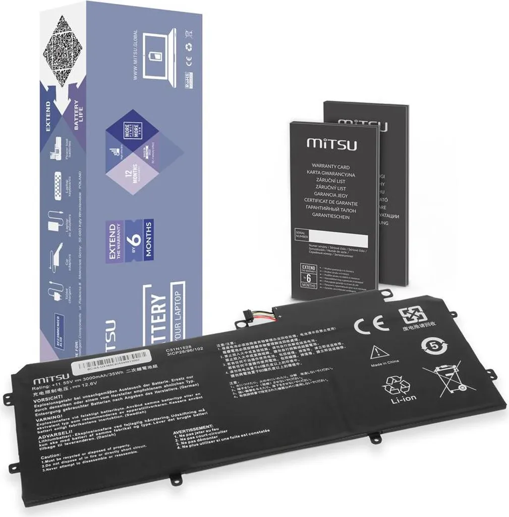 Réparer batterie Asus ZenBook UX360 UX360CA C31N1528 qui ne charge plus
